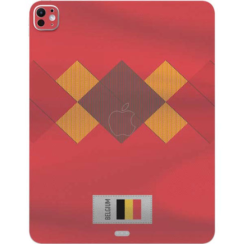 Belgium Soccer Flag iPad Pro 13in M4 (2024) Skin